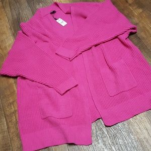 Express Open Oversized Cardigan NWT
